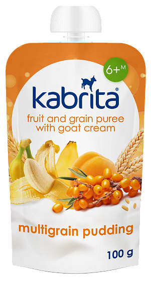 Kabrita<r></r> Мультизлаковый пудинг с облепихой